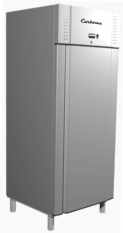 Холодильный шкаф CARBOMA R700 INOX (нержавеющая сталь)