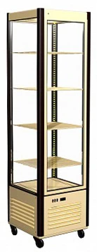 Шкаф кондитерский Carboma LATIUM D4 VM 400-2 (R400Cвр) Inox (вращающиеся полки)