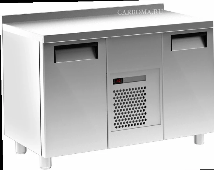 Морозильный стол Carboma T70 L2-1 9005 (2GN/LT) черный без борта