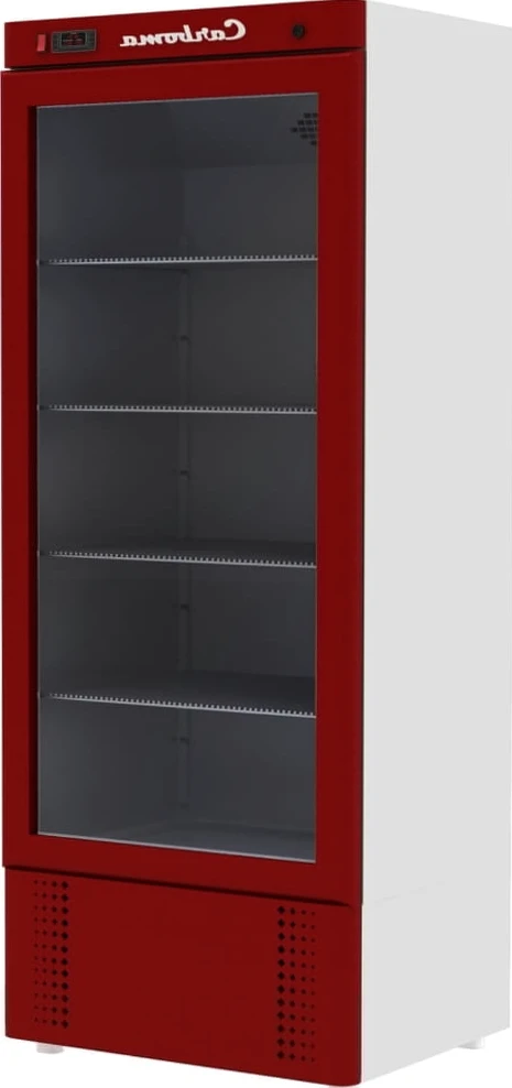 Шкаф холодильный CARBOMA ШХ-0,8К INOX (стеклянные двери-купе)