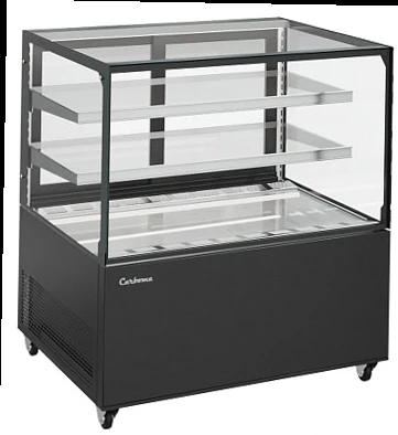 Кондитерская витрина CARBOMA COSMO KC78-110 VV 1,2-1 (9005)