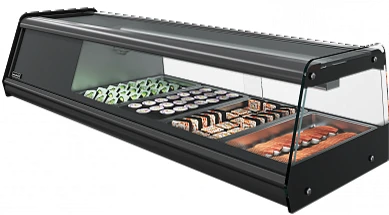Холодильная витрина для суши Carboma AZHA SUSHI AC38 SM 1,0-1 (настольная)