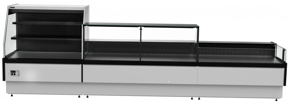 Витрина холодильная Carboma PALM 3 GC95 VM 1,25-1 (9006-9005)