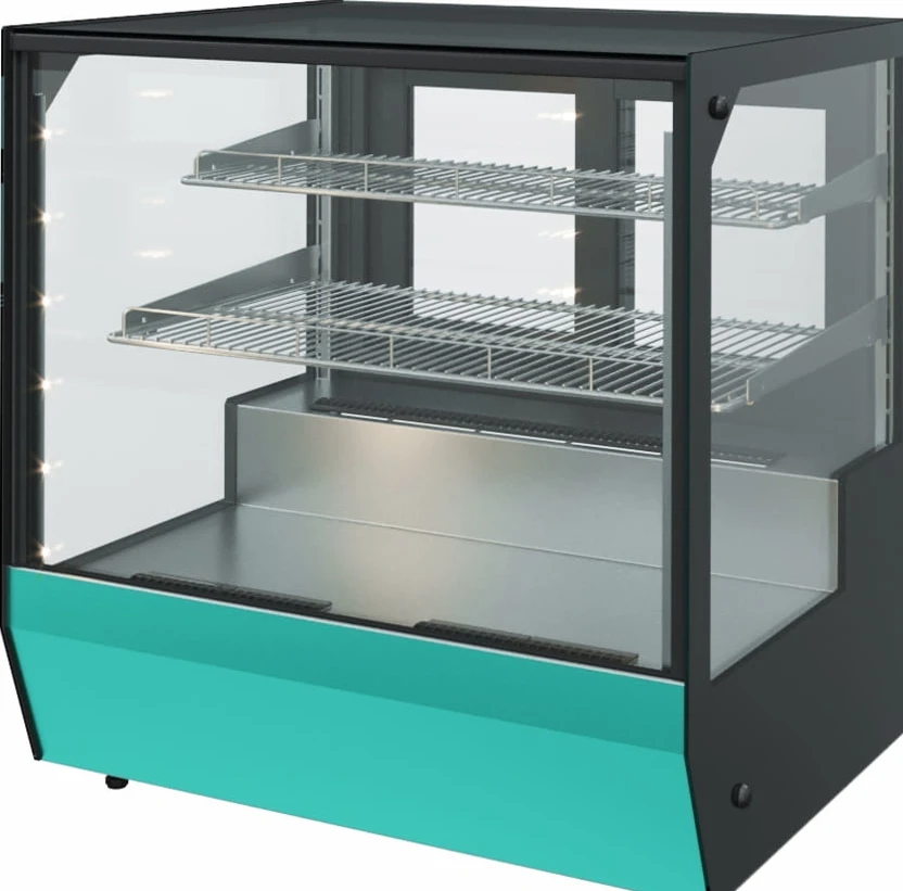 Витрина настольная нейтральная CARBOMA AMRA AC59 N 0,9-1 (INOX)
