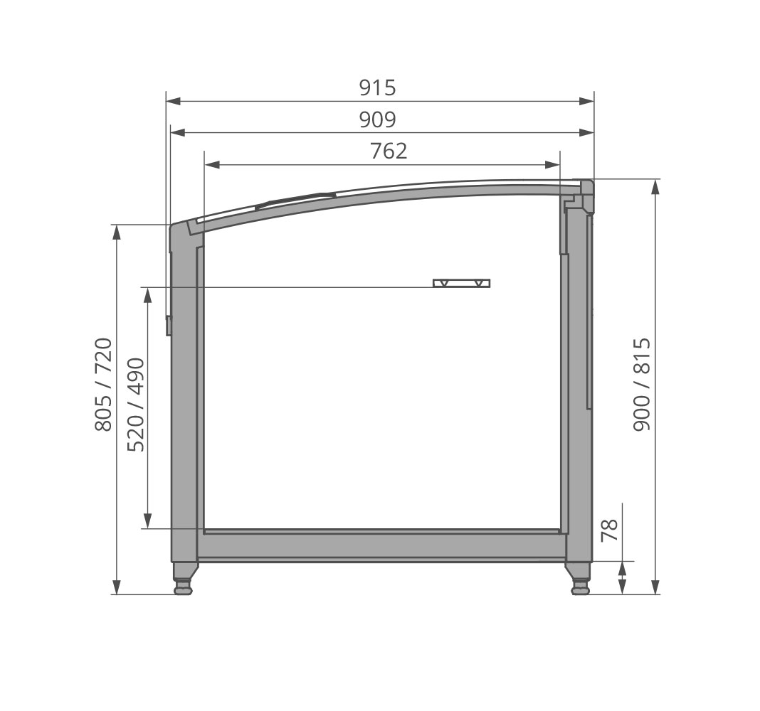 Холодильная ларь-бонета Brandford Polo 250