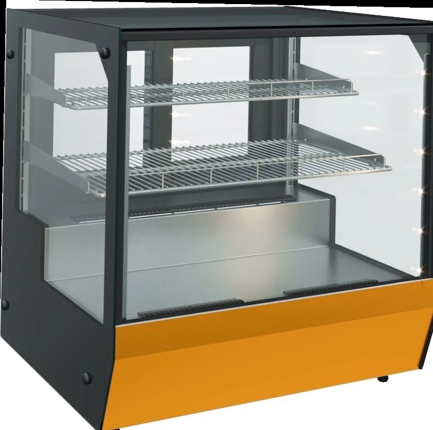 Витрина настольная нейтральная CARBOMA AMRA AC59 N 0,9-1 (INOX)