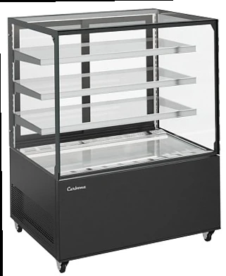 Кондитерская витрина CARBOMA COSMO KC71-130 VV 0,6-1 (RAL 9005)
