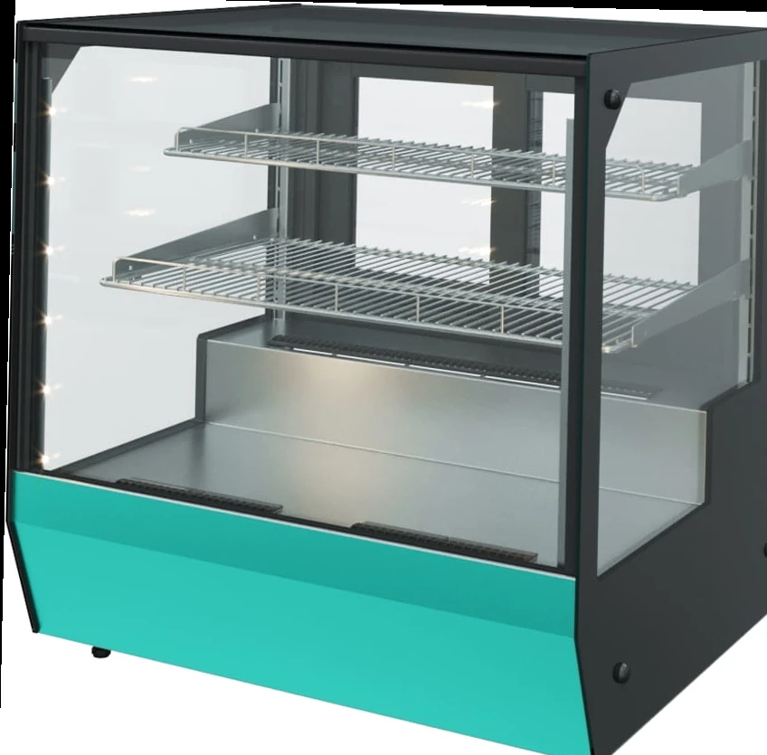 Холодильная витрина настольная CARBOMA AMRA AC59 VV 0,9-1 (INOX)