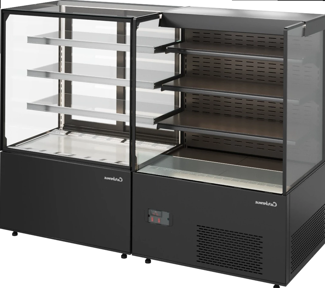 Кондитерская витрина CARBOMA COSMO KC71-150 VV 0,9-1 (RAL 9005)