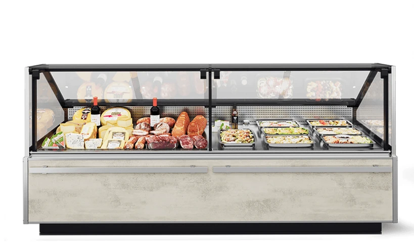 Витрина холодильная Brandford Calypso Slim ОУ 90