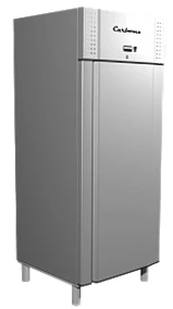 Шкаф морозильный CARBOMA F700 INOX (глухая дверь)