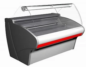 Витрина холодильная низкотемпературная Carboma G110 SL 1,5-1 (ВХСн-1,5)