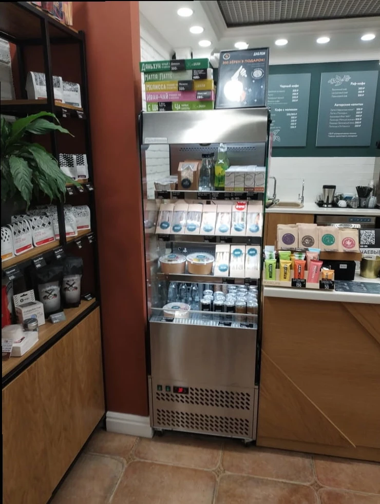 Холодильная горка CARBOMA VIVARA FC 14-06 VM 0,6-2 (нержавеющая сталь)