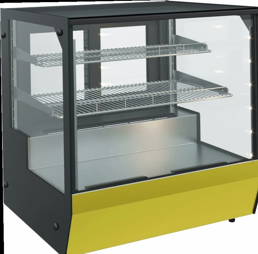 Витрина настольная нейтральная CARBOMA AMRA AC59 N 0,9-1 (INOX)