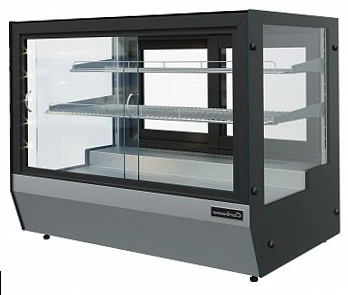 Нейтральная настольная витрина CARBOMA AMRA SLIDER AC59 N 0,9-1 (INOX 0430)