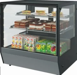 Холодильная витрина настольная CARBOMA AMRA AC59 VV 0,9-1 (INOX)