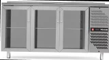 Стол холодильный POLAIR TD3-G (R290, стеклянные двери)