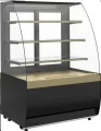 Витрина кондитерская CARBOMA FLANDRIA 2 LIGHT K70 VM 1,3-1 2.0 (Черный / бронза)