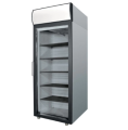 Шкаф холодильный из нержавеющей стали со стеклянной дверью POLAIR DM107-G