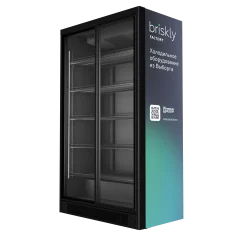 Холодильный шкаф со стеклянной дверью Briskly 11 Slide