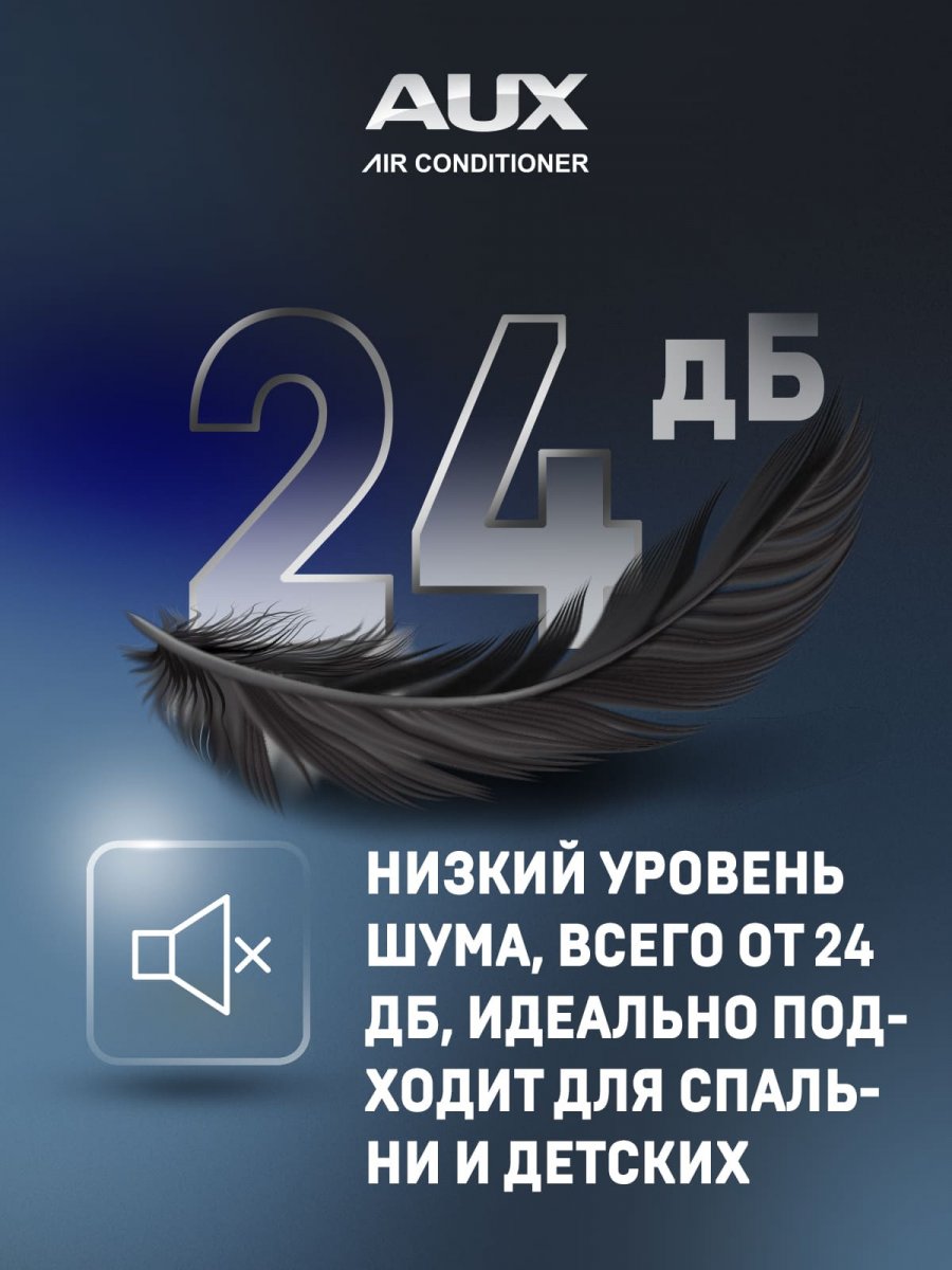 Настенная сплит-система AUX ASW-H18B4/FJ-SR1 + AS-H18B4/FJ-R1, серебристый