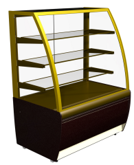 Витрины K70 FLANDRIA (ВХСв Carboma Люкс)