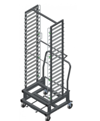 Тележка Abat ТДШ-40-1/1 для ШОК-40-01