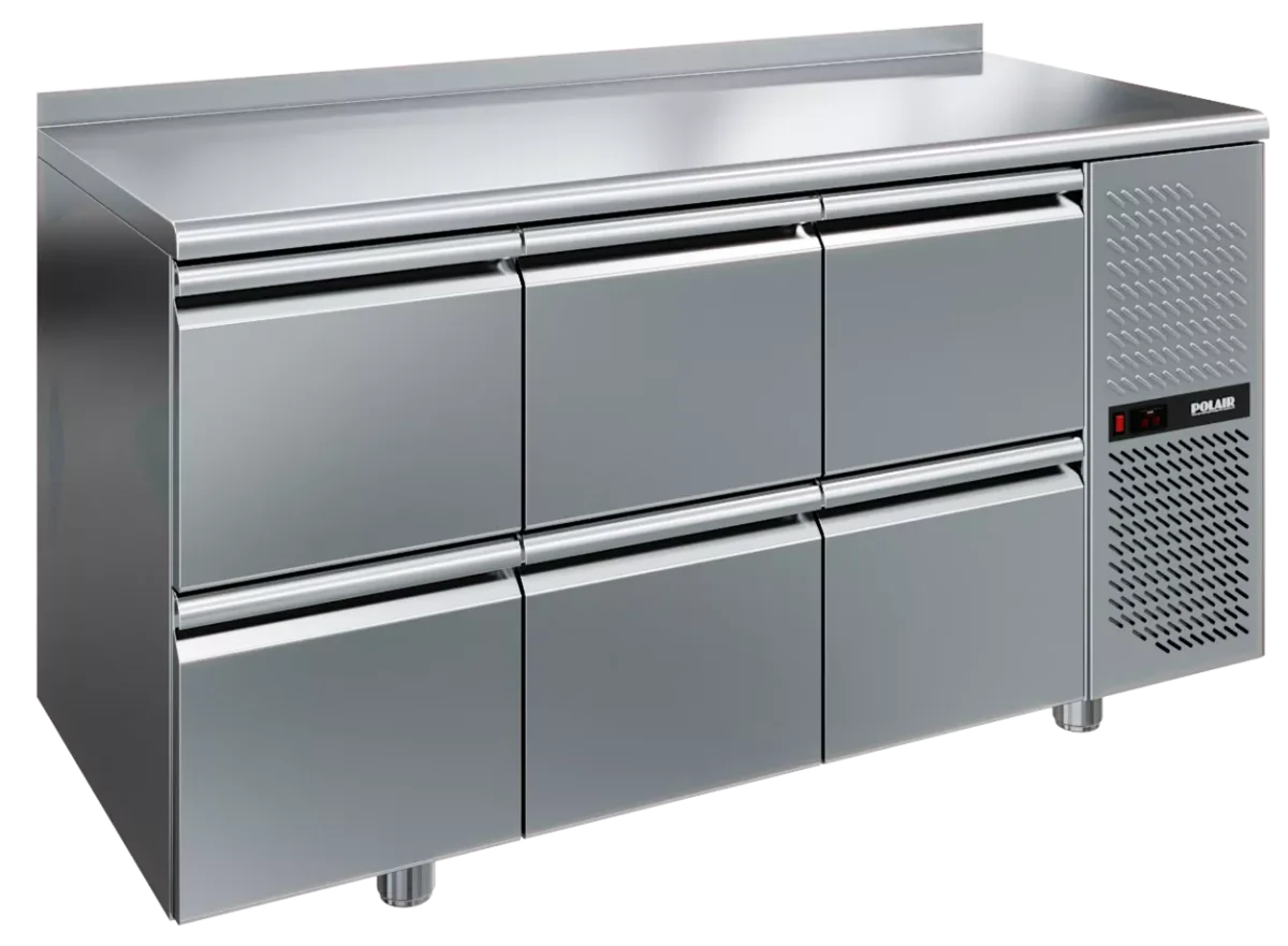 СТОЛ ХОЛОДИЛЬНЫЙ POLAIR TM3-222-G БОРТ