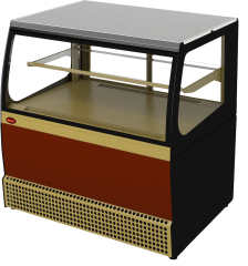 Витрина холодильная Veneto VS-0,95 (new) крашенная