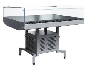 Витрина холодильная Промо Carboma PI11 VM 1,25-2 (модуль правый) (9006)