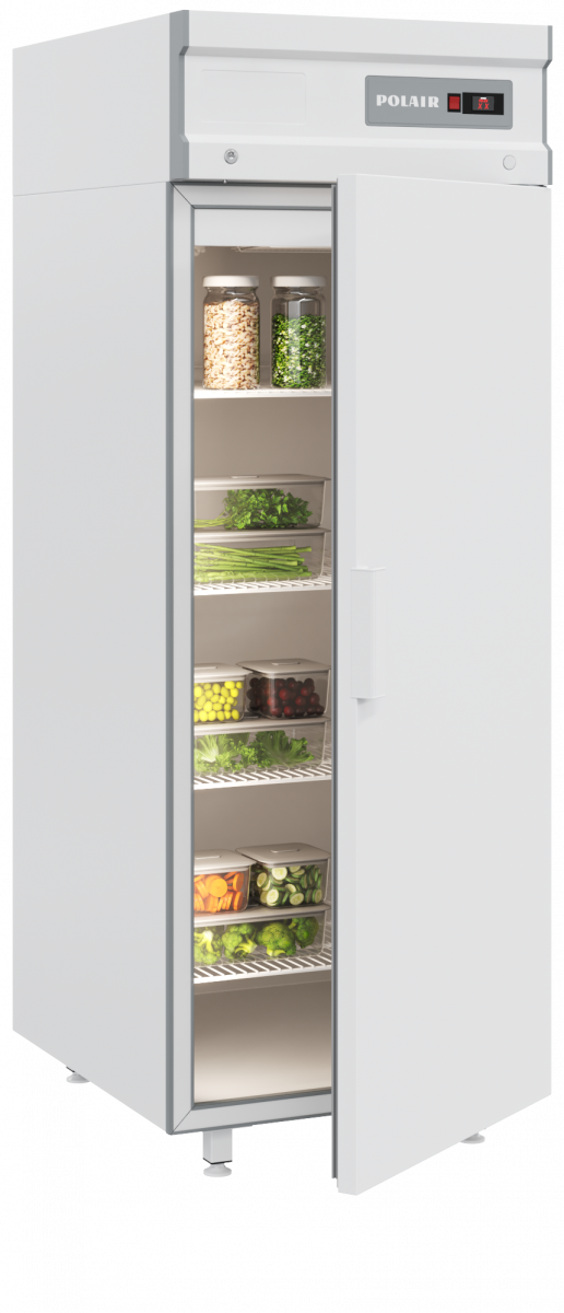 Шкаф холодильный с металлической дверью POLAIR CM107-S