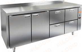 Столы холодильные и морозильные с выносными агрегатами HICOLD (с выдвижными ящиками)