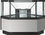 Холодильная витрина Carboma GC110 VM-5-1 внешний угол (с боковинами)