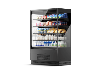 Среднетемпературный охлаждаемый стеллаж VEGA 070 H195 SG Plug-in (одинарное стекло)