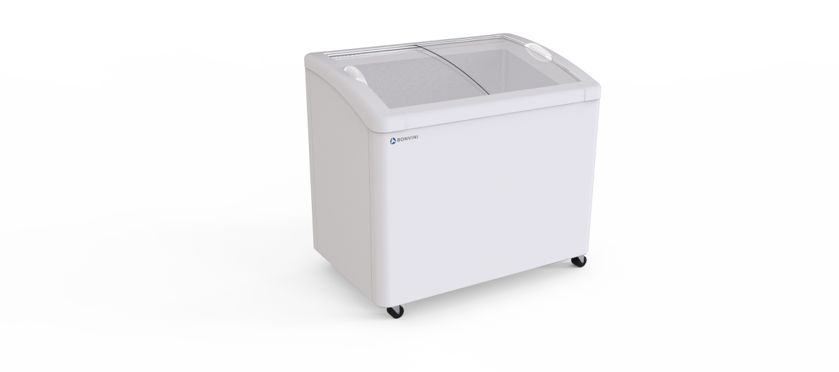 Морозильный ларь с гнутым стеклом Bonvini BFB 1301