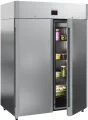 Шкаф холодильный POLAIR CM114-Gm (R290) Alu с глухими дверьми