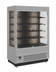 Горка холодильная с дверьми CARBOMA FC20-08 VM 1,3-1 LIGHT (фронт X0)