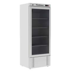 Шкаф холодильный со стеклянной дверью V700С Сarboma INOX