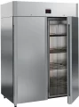 Шкаф холодильный POLAIR CM114-Gm (R290) Alu с глухими дверьми