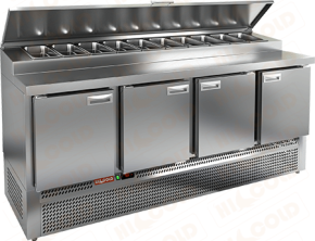 Стол охлаждаемый для пиццы HICOLD PZE1-1111/GN