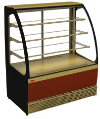 Витрина холодильная кондитерская МХМ Veneto VS-1,3 (new) крашенная