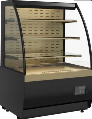 Холодильная горка CARBOMA FLANDRIA 2 STANDARD K70 VM 0,9-2 (черный/бронза)