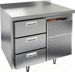 Стол охлаждаемый HICOLD GN 3/TN