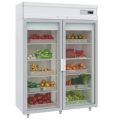 Шкаф холодильный со стеклянными дверьми POLAIR DM110-S без канапе