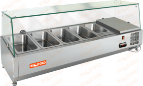 Витрина настольная HICOLD VRX среднетемпературная