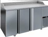 Стол для пиццы холодильный POLAIR TM3GNpizza-G (серия Grande, гранитная столешница)