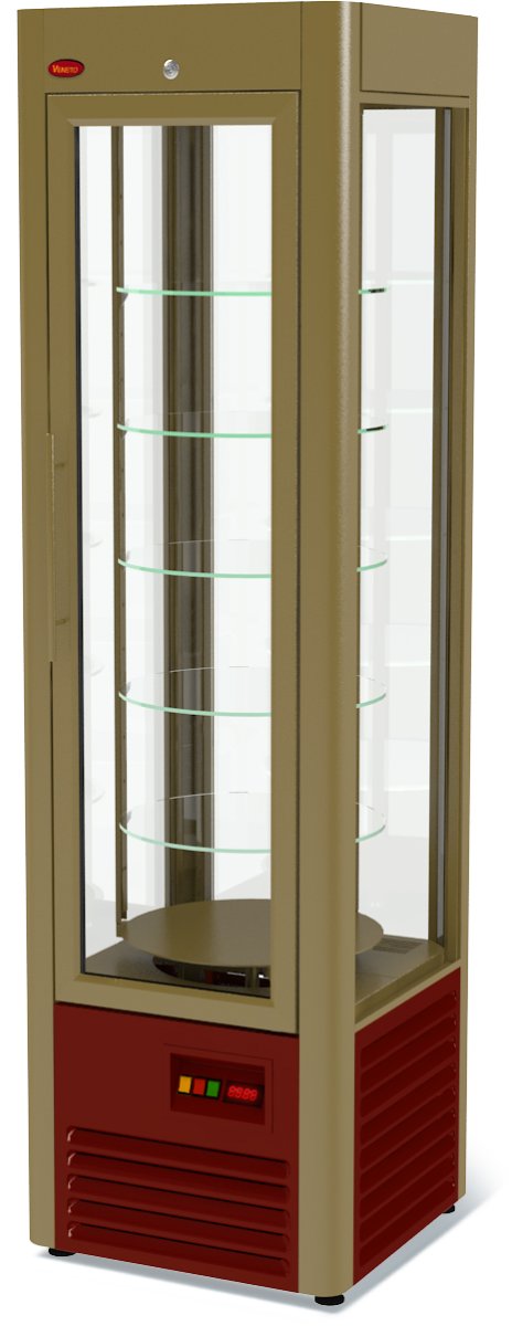 Холодильный шкаф МХМ Veneto RS-0,4 крашенный (стекл.полки)