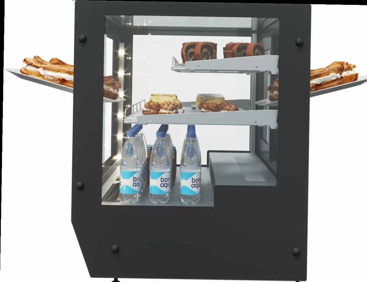 Холодильная витрина CARBOMA AMRA SLIDER AC59 VM 0,7-1 (INOX 0430)
