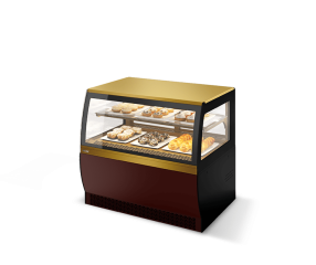 ВИТРИНА КОНДИТЕРСКАЯ VETE 90 C ШОКОЛАД/ЗОЛОТОЙ ГЛЯНЕЦ