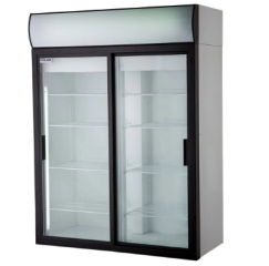 Шкаф холодильный со стеклянными дверьми POLAIR DM114Sd-S